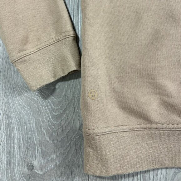 Lululemon All Yours Crewneck Sweater *Terry Cotton Beech Wood - Picture 7 of 10